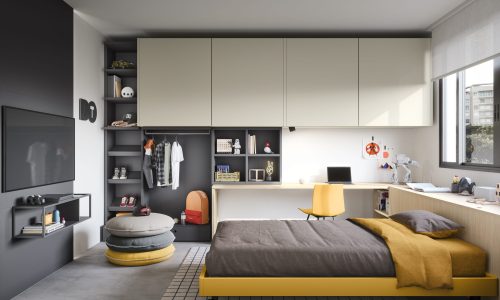 Arredamento per camerette a Cavallirio Novara di Mobili Cominazzi. Soluzioni su misura modulari, sicure e creative per bambini e ragazzi.