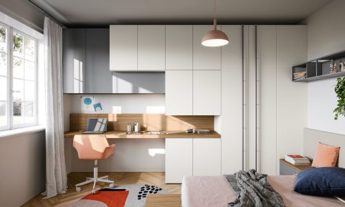 Arredamento per camerette a Cavallirio Novara di Mobili Cominazzi. Soluzioni su misura modulari, sicure e creative per bambini e ragazzi.