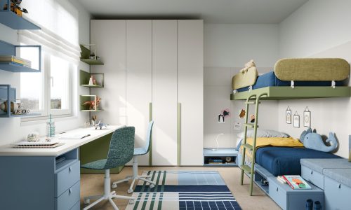 Arredamento per camerette a Cavallirio Novara di Mobili Cominazzi. Soluzioni su misura modulari, sicure e creative per bambini e ragazzi.