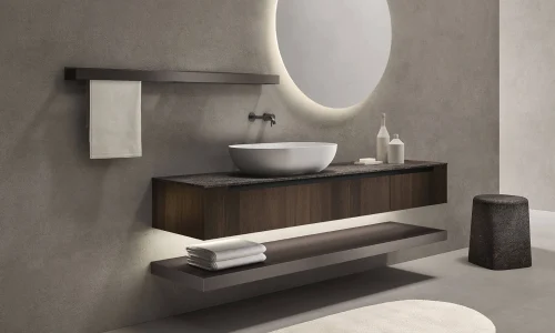 Soluzioni di arredo e mobili per bagno a Cavallirio Novara da Mobili Cominazzi
