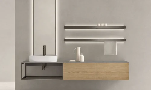 Soluzioni di arredo e mobili per bagno a Cavallirio Novara da Mobili Cominazzi